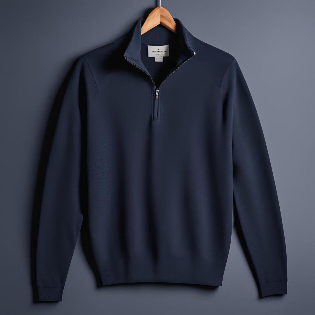 The Quarter-Zip Sweater